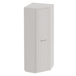 Шкаф Угловой Элана платяной с полками, створки: 1, 2085*720*720 (гл. 410*410) (, Корпус: Бодега белая, фасад: ЛДСП Бодега белая, в пакетах)