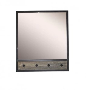 Зеркало с крючками сосна пасадена