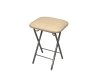 Табурет складной (Стандарт 276 светло-бежевый-Бриллиант) (1)