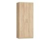 Шкаф Ника 0 ящ, бельевой, створки: 2, 2219*505*900 (, 2 дв., ниша: Нет, корпус: дуб сонома, фасад: ЛДСП Премиум Дуб сонома, в пакетах)