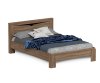 Кровать Соренто Бонифаций, сп. место: 1600*2000, изголовье: ЛДСП, основание: ортопедическое (, 880*2150*1680, , корпус: Дуб стирлинг/Кофе структурный матовый, фасад: ЛДСП, в пакетах)
